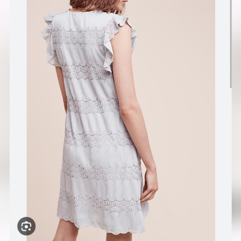 Anthro eva Franco cata swing dress Romantic Coquette - Picture 3 of 9